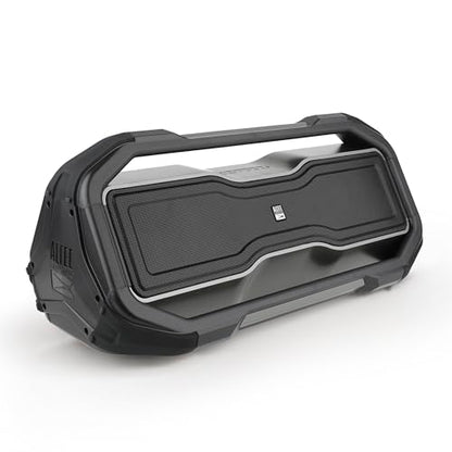 Altec Lansing - Portable Bluetooth Speaker, Waterproof IP67 - color: Steel Grey