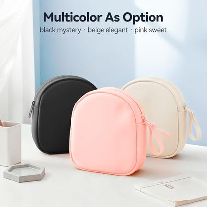 Inesore Soft Headphone Case Headset Carrying Storage Bag Pouch, Pink - color: C-Pink