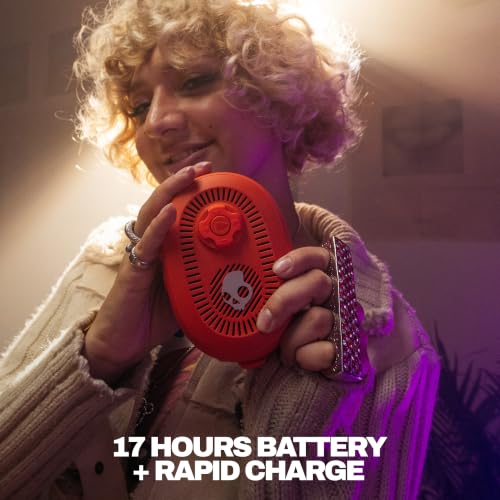 Skullcandy Session 540 Portable Lightweight Bluetooth Speaker - Plasma | Waterproof, Dustproof, 17 Hours of Playtime, Built for Home, Outdoors, Party, Travel, Big Sound, iPhone Android Compatible - color: Plasma
