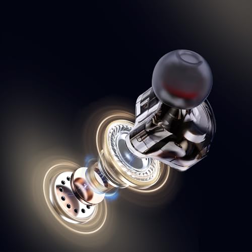 iCON Pro Audio Scan 10 in-Ear Monitors (Brown) - Professional Wired Earphones with 3.5mm Jack for Stage, Studio, PC, Smartphone - Noise Isolating IEM (Skin Tone)