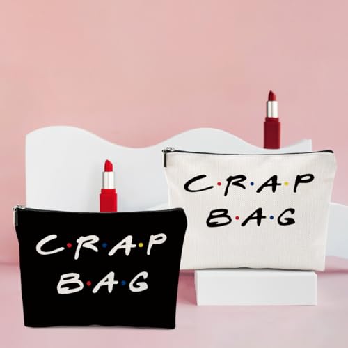 4PCS Funny Gifts for Women Makeup Bag, Best Friend Birthday Gifts for Women - color: Multicolor 0095
