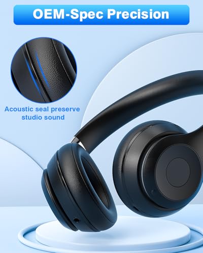 Link Dream Earpads for Beats Solo 3 & Solo 2 On-Ear Headphones - Black - color: Black