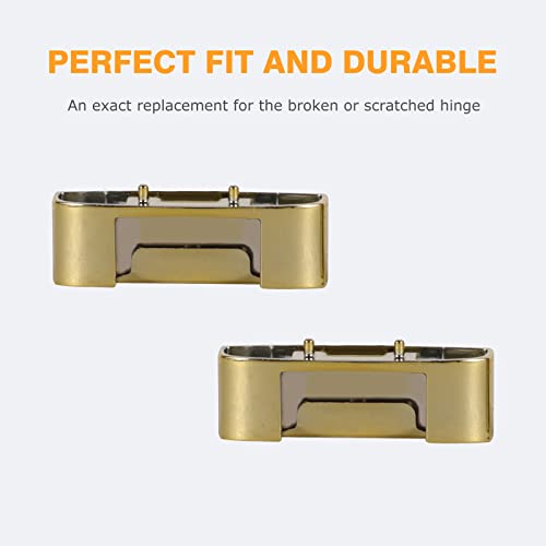 Studio 3 Hinge as Same as the OEM Replacement Parts Accessories Durable Repair Kit Compatible with Beats by Dre Studio3 (A1914) and Studio2 Wired/Wireless, Studio Pro (A2924) Headphones (Gold) - color: Gold