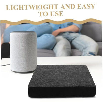 BESPORTBLE Speaker Monitor Pads Acoustic Insulation Sound Absorbing Mats for Home Theater and Recording Studio Isolation Pads for Enhanced Sound Clarity and Instrument