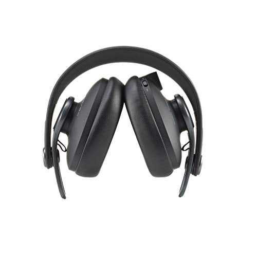 AKG Pro Audio K371BT Bluetooth Wireless Over-Ear, Closed-Back, Portable, Foldable Studio Headphones. 50mm Drivers. Astounding Frequency Response - 5 Hz to 40 kHz. Black - style: K371BT