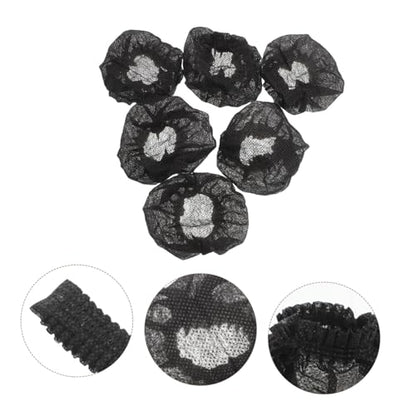 Toyvian 200 Disposable Non-Woven Microphone Covers with Elastic Band for KTV Recording Studio News Interviews Protective Windscreen for Sound Isolation and Hygiene