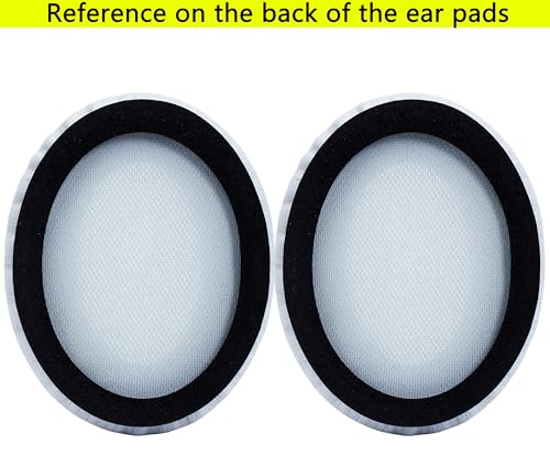 Replacement Ear Pads Compatible with Srhythm Version NC35 Gray | Also suitable for Srhythm Version NC25 Headphones Soft protein leather/memory foam ear pads and earmuffs - color: Gray