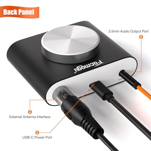 Facmogu FM Radio Receiver, Professional Si4730 Radio Receiver Mini Fm Tuner - style: FM Radio