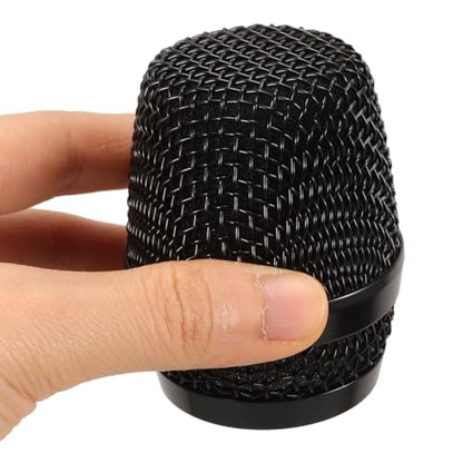 Microphone Replacement Grille Mesh Microphone Grill Cover Metal Mic Head Cover Compatible with Bayer Secure Fit Noise Reduction 2.55 X 1.96 X 1.96 in - size: 6.50X5.00X5.00CM