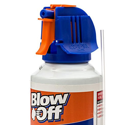 Compressed Air Duster Can MAX Professional Cleaner 1111 Blow Off Non-toxic & No Bitternt 8oz. Stop the Build-up of Dust in Your Electronics, Clogging up the Cooling Fan. Pack of 2