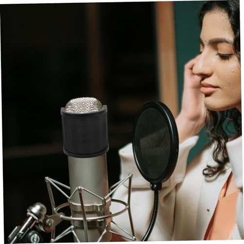 U Shaped Mic Windscreen Shield for Microphone Noise Isolation