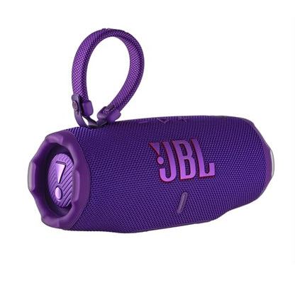 JBL Charge 6 Portable Bluetooth Speaker (Purple) | IP68 Waterproof, DustProof, and DropProof, Outdoor Wireless Audio |28Hrs Playtime + Travel Case Bundle - color: Purple