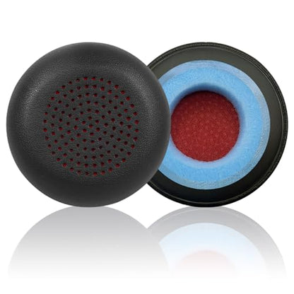 Replacement Ear Pads for Plantronics Voyager Focus UC B825 Binaural, BLACKWIRE 5220 5210 7225, Voyager Focus 2 UC USB-A Headset, Headset Ear Cushions Cups Cover
