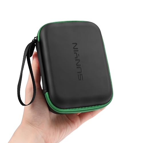 SUNYIN Guitar Wireless Transmitter and Receiver Storage Case for JOYO LEKATO Vibroo JW-06 5.8GHz Wireless Transmitter and Receiver - color: Black