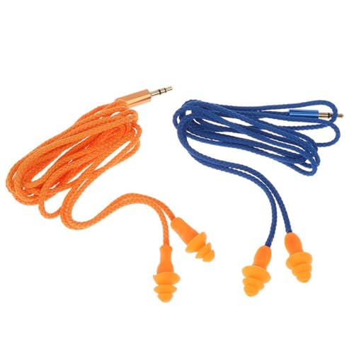 Noise Isolating Earbuds Earphone with Clear Sound for Sports and Travel Comfort Fit Earplugs Headphones Yellow - color: Yellow