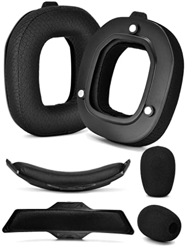 A50 Gen 3 Mod Kit - defean Replacement Earpads and Headband Compatible with Astro A50 Gen 3 Headset,Ear Cushions, Upgrade High-Density Noise Cancelling Foam, Added Thickness (Black Breathable Fabric) | Replacement Earpads and Headband for Astro A50 Gen3,U