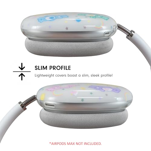 Sonix Protective Case for AirPods Max 2 & 1 | Headphones Cover | Stylish Hard Shell Ear Cup Covers | Care Bears Pastel - color: Care Bears Pastel