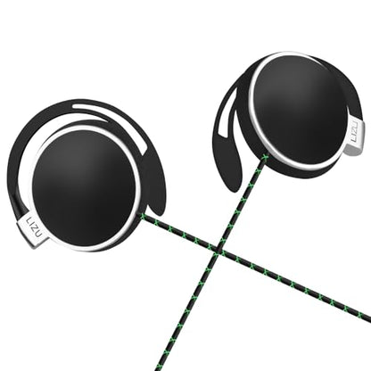 Clip-on USB-C Earphones with Mic & Controller, C-type Earphones with Subwoofer Stereo, Compatible with iPad & Android Smartphones