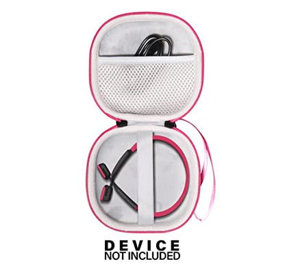 Bone Conduction Headphone Case for Aftershokz Aeropex, Trekz Air, Bluez 2, 2S, KSCAT, Sades, DIGICare, Allmity, Shokz OpenRun, OpenRun Pro/Mini, OpenMove - color: Pink