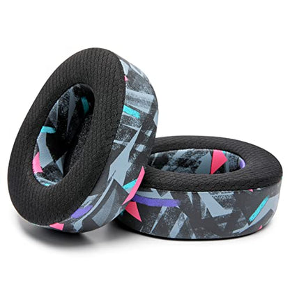 WC Freeze Nova Pro Wireless - Earpads for Arctis Nova Pro Wireless & More | Made by Wicked Cushions | Also fits SteelSeries Nova Elite & Nova Pro Omni(Doesn't Fit Other Models) | 90's Black - color: 90's Black