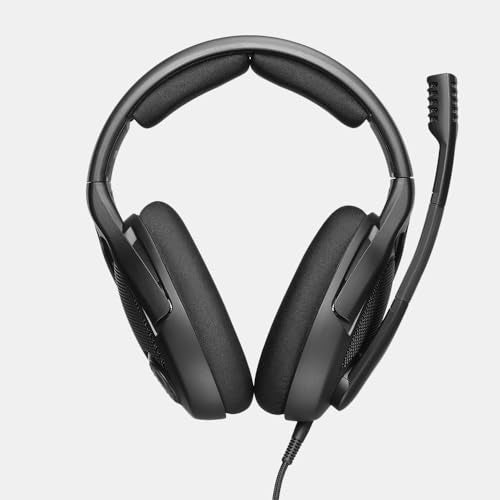 DROP PC38X Gaming Headset – Open-Back Over-Ear Design with Noise-Cancelling Mic, Velour Earpads – Compatible with PC, PS5, PS4, Xbox, Switch, Mobile – Black - color: Black, style: PC38X