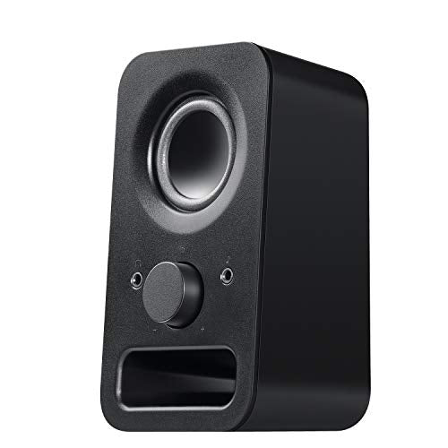 Logitech Multimedia Speakers Z150 with Stereo Sound for Multiple Devices, Black (Renewed)