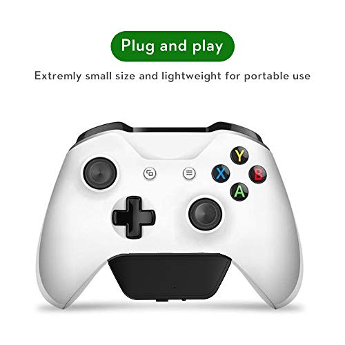 Uberwith Bluetooth Transmitter Dongle for Xbox Controllers - Stereo Audio Adapter Compatible with Wireless Headphones, Speakers, Airpods - Low Latency