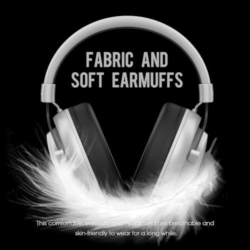 SADES MPOWER Stereo Gaming Headset for PS4, PC, Mobile, Noise Cancelling Over Ear Headphones with Retractable and Flexible Mic & Soft Memory Earmuffs for Laptop -Angel Edition (Grey) - color: Grey
