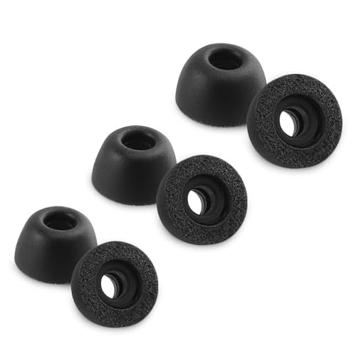 Replacement Foam Ear Tips for TOZO NC9 / NC7 Earbuds | Ultimate Comfort, 3 Pairs (S/M/L)