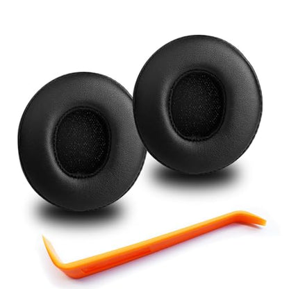 Solo 3 Ear Pads - Replacement Earpads for Beats Solo 2 & Solo 3 Wireless Headphones (Black) - color: Black