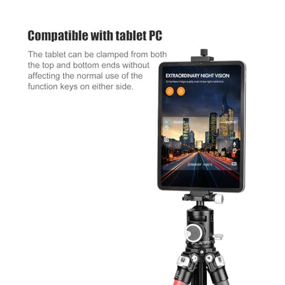SUNWAY PC-05 Clamp for Arca Swiss Tripod – Laptop Holder for MacBook Pro & Tablet Mount for Pad