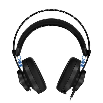 Lenovo Legion H300 Stereo Gaming Headset, Noise-Cancelling Mic, Memory Foam & PU Leather Earcups, Stainless Steel Headband, PC, PS4, Xbox One, Nintendo Switch, Mac, GXD0T69863, Black - style: H300
