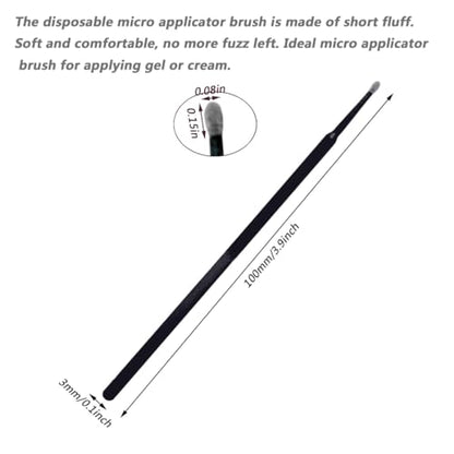 100 Pack Phone Charge Port Cleaning Tool kit,Bendable Mini Soft Round Brushes Cleaner Compatible with iPhone 11 Pro Speaker Tablet Camera Laptop Computer Smartphone, Black - color: Black
