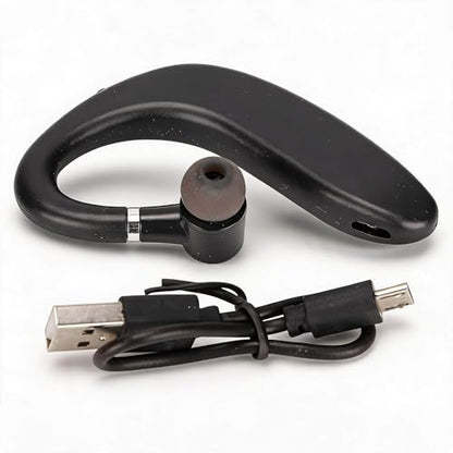 Dilwe Bluetooth Headset for Mobile Phones, Mono Bluetooth Earpiece , 360 Hrs Standby/20 Hrs Talktime, Noise Cancelling Headset Earphone for Office Business