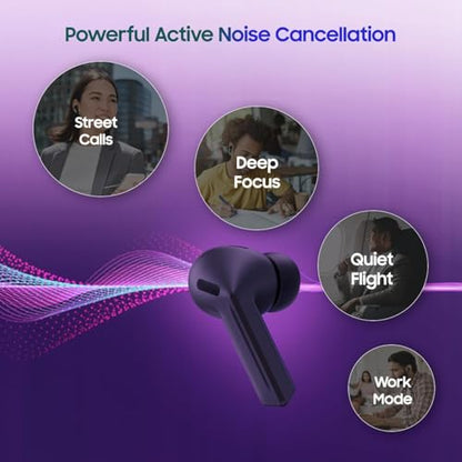 Samsung Galaxy Buds 3-FE (2025) True Wireless Bluetooth Earbuds, Active Noise Cancellation, Clear Calls, Long Lasting Battery, Hands Free AI, Latin American Stock SM-R420NZKALTA - (Black) - color: Black