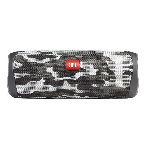 JBL Flip 5 Portable Waterproof Wireless Bluetooth Speaker - Black Camo - color: Black Camouflage