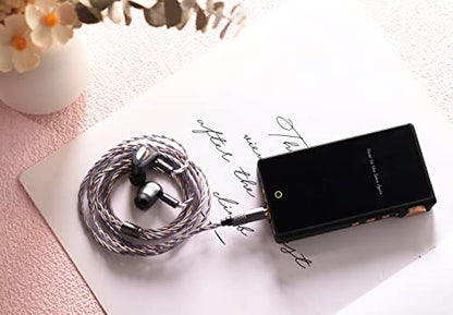 Linsoul Tripowin Zoe 4-Core Hybrid Litz IEM Upgrade Replacement IEM Cable | Pure Copper Silver-Plated Copper Gold-Plated, 24AWG In Ear Monitor Wire for Musician Audiophile, 3.5mm, 2pin 0.78mm - size: 2pin, style: 3.5mm