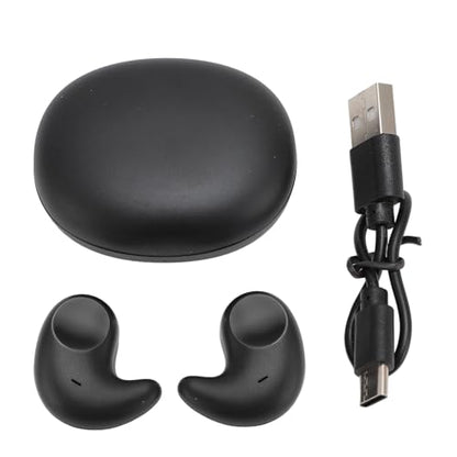 Earbuds, Small Sleeping Earbuds Wirelesss Bluetooth5.3, Mini Sleep Ear Buds for Side Sleepers with LED Battery Display & Built in Mic, for iOS for Android, for Driving,