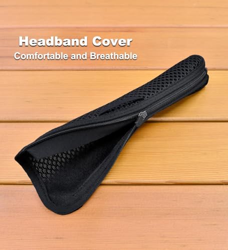 Headphones Headband Cover Compatible with DT770, DT880, DT990, DT 770 PRO, DT 880 PRO, DT 990 PRO Headphones by LTYIVABHTTW (Black Mesh Fabric)