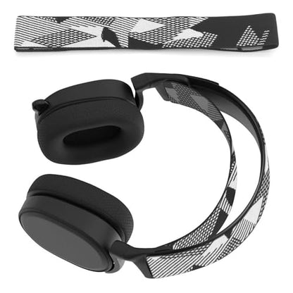 Arctis 7 Headband Replacement Fabric Headband Top Pad Cushion Compatible with SteelSeries Arctis 7 / Arctis 9X / Arctis pro Lossless Wireless Gaming Headset Headphone Head Band (Headband B1) - color: Headband B1