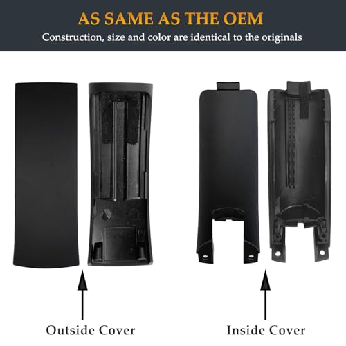 WH-1000XM4 Slider Covers Same as the OEM XM4 Side Cover Accessories Replacement Parts Compatible with Sony WH-1000XM4 Noise Cancelling Headphones (Black) - color: Black
