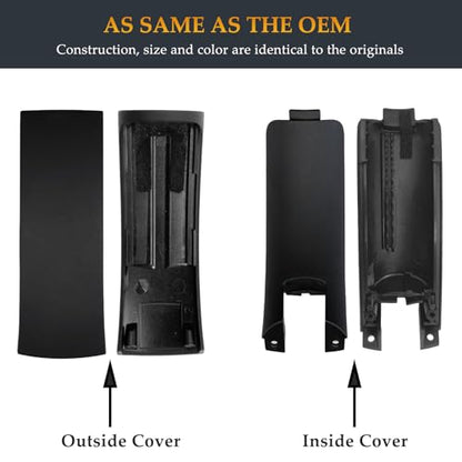WH-1000XM4 Slider Covers Same as the OEM XM4 Side Cover Accessories Replacement Parts Compatible with Sony WH-1000XM4 Noise Cancelling Headphones (Black) - color: Black