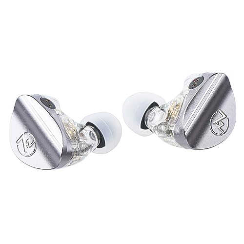 Linsoul 7HZ SONUS 1DD+1BA Dual Driver in Ear Monitor HiFi Wired Earbuds IEM - color: Grey