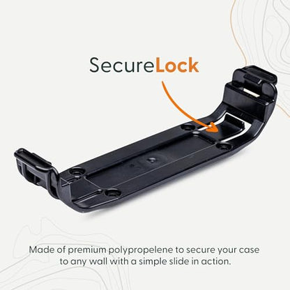 Evergreen 56 Dry Box - EDC Tough Protective Case USA Made for Organization of Cameras, Phones, Camping, Fishing, Hiking, Water Sports (Black + Micro Clip) - color: ~ Black + Micro Clip