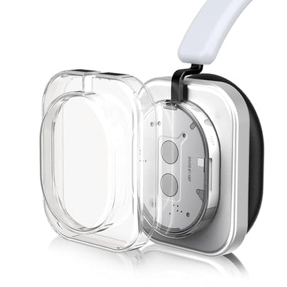 kwmobile Covers Compatible with Nothing Headphone (1) Case - 2X Ear Cup Cases Protectors Accessories - Transparent - color: transparent