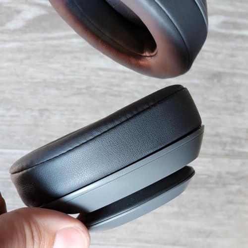 Replacement Ear Pads for Beats Studio 2 & Studio 3 Wired & Wireless Headphones Cushions withSoft Protein Leather, Noise Isolation Memory Foam(Titanium Grey)