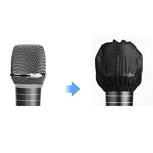 300Pcs Disposable Microphone Cover Mic Covers Mic Windscreen Protective for Handheld Microphone