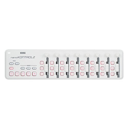 Korg, 1-Key Midi Controller (NANOKON2WH),White - style: Slim-Line USB Controller