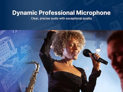 Emerson EAM-9001 Wireless Microphone System with Handheld Mic