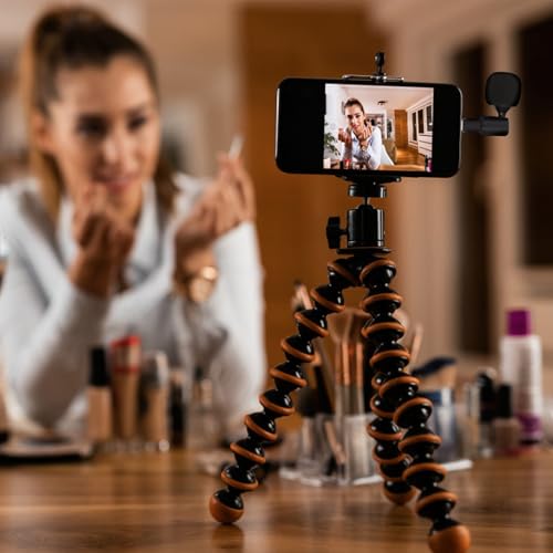 SUPVOX USB-C Condenser Microphone for Phone & PC, Plug & Play Mini Microphone with Noise Reduction Sponge Cover, for Live Streaming, Gaming, Recording, Podcast, Online Meetings